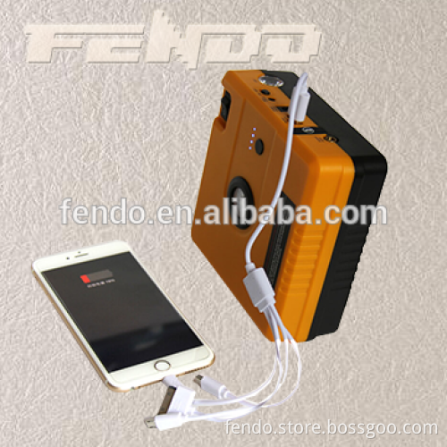 Portable Multifunction Jump Starter with air compressor 12v car power bank